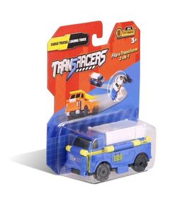 სათამაშო მანქანა TransRacers Cargo Truck & Loading Truck  - Primestore.ge