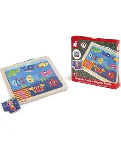 მაგნიტური ფაზლი Janod Magnetic puzzle J08181  - Primestore.ge