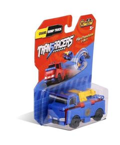 სათამაშო მანქანა TransRacers Crane & Dump truck  - Primestore.ge