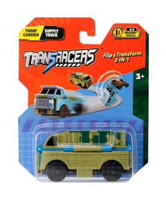 Toy car TransRacers Troop Carrier & Supply Truck