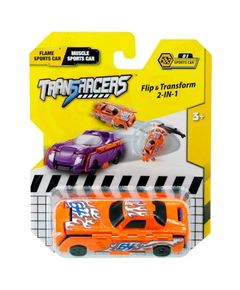 Toy Car TransRacers 2-in-1 Flip Vehicle- Sports Car