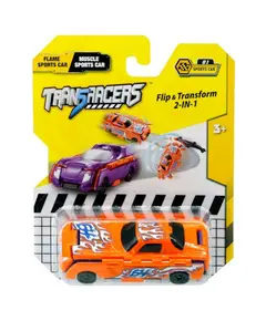 სათამაშო მანქანა TransRacers 2-in-1 Flip Vehicle- Sports Car  - Primestore.ge