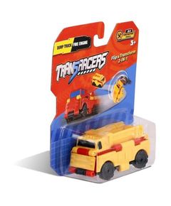 Toy Car TransRacers Dump Truck & Fire Engine