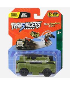 Toy car TransRacers Missile Carrier & Army Vehicle