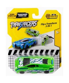Toy Car TransRacers 2-in-1 Flip Vehicle- Sports Transformed Car