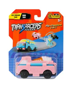 სათამაშო მანქანა TransRacers Ice Cream Car & Mini Van - Primestore.ge