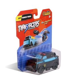 Toy car TransRacers Jeep & Tanker Truck