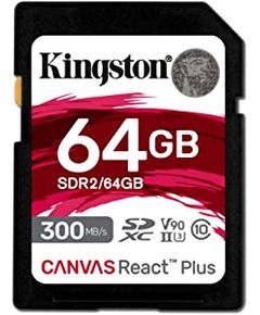 Memory card Kingston Canvas React Plus SDR2/64GB