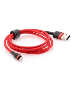 კაბელი Baseus Kevlar USB Cable Lightning 2.4A 1m CALKLF-B09  - Primestore.ge