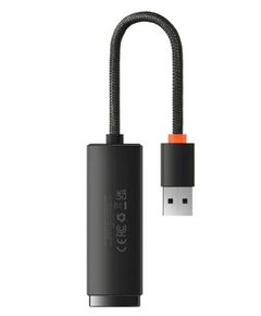 გადამყვანი Baseus Lite Series Ethernet Adapter USB-A to RJ45 LAN Port 100Mbps WKQX000001  - Primestore.ge