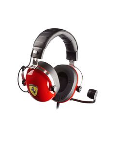 ყურსასმენი Thrustmaster Racing Headset Ferarri  Gaming Headset DTS  RED  - Primestore.ge