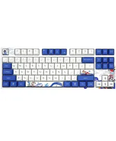 კლავიატურა Varmilo keyboard VEA87 Lovebirds-I Cherry Mx Silent Red Multicolor  - Primestore.ge