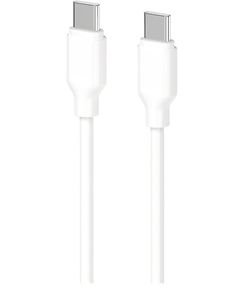 კაბელი 2E Cable USB-C - USB-C Glow 60W 1m White  - Primestore.ge