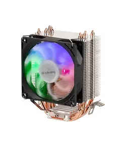 ქულერი 2E GAMING CPU cooling system  AIR COOL (AC90D4-RGB) RGB,775,115X,1366,1700 FM1,FM2,AM2,AM2+,AM3,AM3+,AM4, 90mm,2510-4pin, TDP 130W  - Primestore.ge