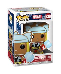 Toy collectible figure Funko POP! Bobble Marvel Holiday Gingerbread Thor 50663