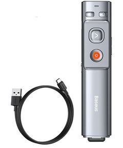 Primestore.ge - პრეზენტერი Baseus Orange Dot Wireless Presenter with Red Laser WKCD000013