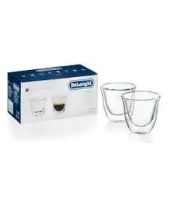 ესპრესოს ჭიქები DeLonghi Coffee Machine Glasses (DLSC310)  - Primestore.ge