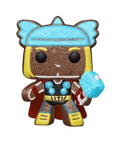 საკოლექციო ფიგურა Funko POP! Bobble Marvel Holiday Gingerbread Thor (DGLT) (Exc) 58235  - Primestore.ge