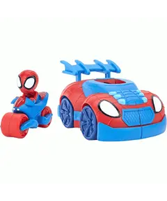 სათამაშო მანქანა Spidey Feature Vehicle 2 in 1 Spidey Stealth Strike Vehicle - Primestore.ge
