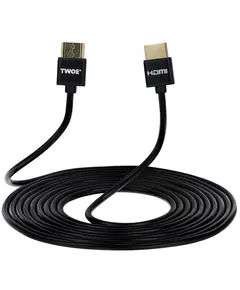 კაბელი 2Е Cable HDMI 2.0 (AM/AM), Slim, High Speed, Alumium, 3m, black  - Primestore.ge