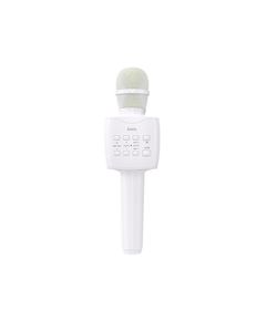 კარაოკე მიკროფონი Hoco BK5 Cantando karaoke microphone white  - Primestore.ge