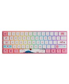 კლავიატურა Akko Keyboard 3098S RGB London(Hotswappable) CS Jelly Pink RGB  - Primestore.ge