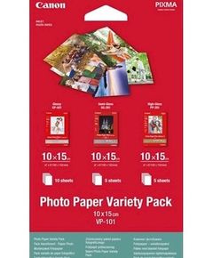 Primestore.ge - ფოტო ქაღალდი Canon VP-101 Photo Paper Variety Pack 4x6 - 20 Sheets