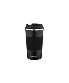 თერმოსი Ardesto Travel mug Urban 500 ml, black, s/s  - Primestore.ge