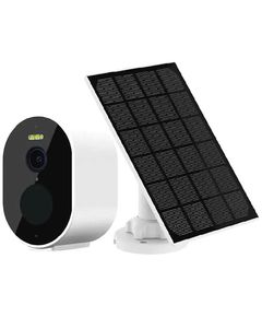 Primestore.ge - ვიდეო სათვალთვალო კამერა Blurams A11C-K Wireless Camera Lite + Solar Panel Kit, 2K 3MP, Wi-Fi, 5200mAh, 2-Way Audio, Color Night Vision, Works with Al