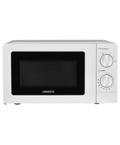Primestore.ge - მიკროტალღური ღუმელი ARDESTO Microwave oven, 20L, mechanical control, 700W, button opening, white