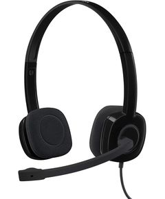 Primestore.ge - ყურსასმენი Logitech Corded Stereo Headset H151