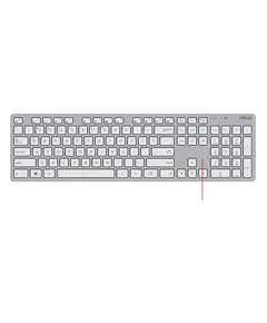 კლავიატურა მაუსით Asus Wireless Keyboard & Mouse white (90XB0430-BKM0Y0)  - Primestore.ge