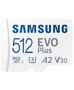 Memory card Samsung EVO Plus A2 V30 microSDXC UHS-I 512GB сlass10