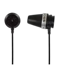 ყურსასმენი Koss Headphones Spark Plug VCk Noise Isolating Black - Primestore.ge