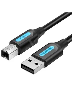 Printer cable VENTION COQBF USB 2.0 A Male to B Male Printer Cable 1M Black PVC Type