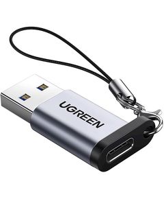 USB ადაპტერი UGREEN US276 (50533) USB3.0 to USB-C Adapter, Gray  - Primestore.ge