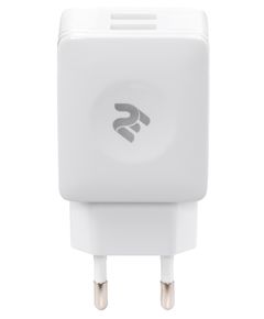 Adapter 2Е Wall Charge Wall for 2 USB - DC5.0V/4.2 A, white