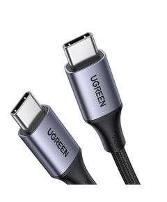 USB cable UGREEN US535 (90440), Type-c to Type-c USB-C To USB-C, 2m, Black