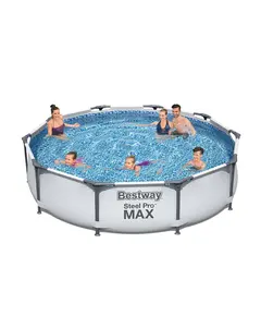 კარკასული აუზი Bestway Steel Pro Max Frame Pool 3.05mx76cm 56406  - Primestore.ge