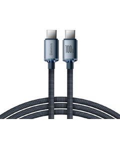 Cable Baseus Crystal Shine Series Fast Charging Data Cable Type-C to Type-C 100W 1.2m CAJY000601