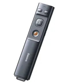 პრეზენტერი Baseus Orange Dot Wireless Presenter Red Laser ACFYB-B0G - Primestore.ge