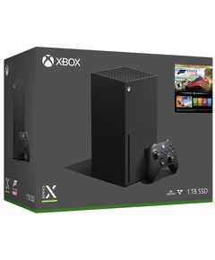 Gaming console Microsoft Xbox Series X Console + Forza Horizon 5 (UK) (Xbox Series X)