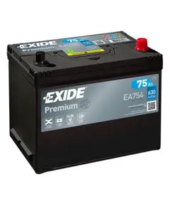 აკუმულატორი Exide PR EA754 75 ა*ს JIS R+  - Primestore.ge