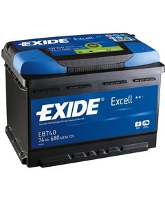Battery Exide EXCELL EB620 62 A*s R+