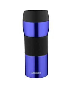 თერმოსი ARDESTO AR2645STB Travel mug Easy travel 450 ml, Silocone, Blue  - Primestore.ge