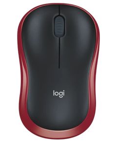 Mouse Logitech M185 Wireless Mouse (910-002240) - Red