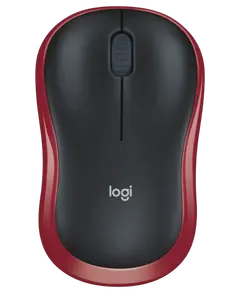 Mouse Logitech M185 Wireless Mouse (910-002240) - Red