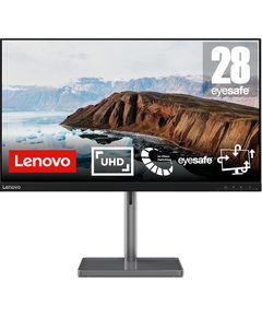 Monitor Lenovo L28u-35 28" UHD IPS 3840x2160 4ms 60Hz Raven Black