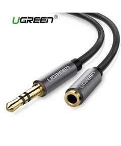 Audio cable UGREEN AV118 (10538) 3.5mm Male to 3.5mm Female Extension Cable 5m (Black)