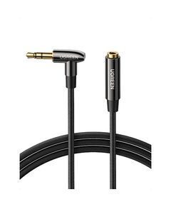 Audio adapter UGREEN AV188 (20496), 3.5mm Male to Female, Extension Cable, 3m, Black